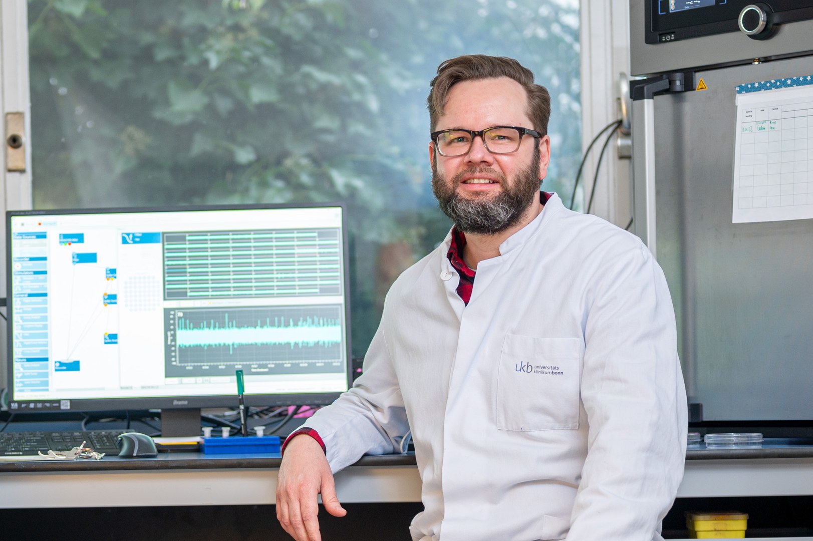 Dr. Nils Gassen, Leitung Neurohomöostase Labor an der Klinik für Psychiatrie und Psychotherapie des UKB