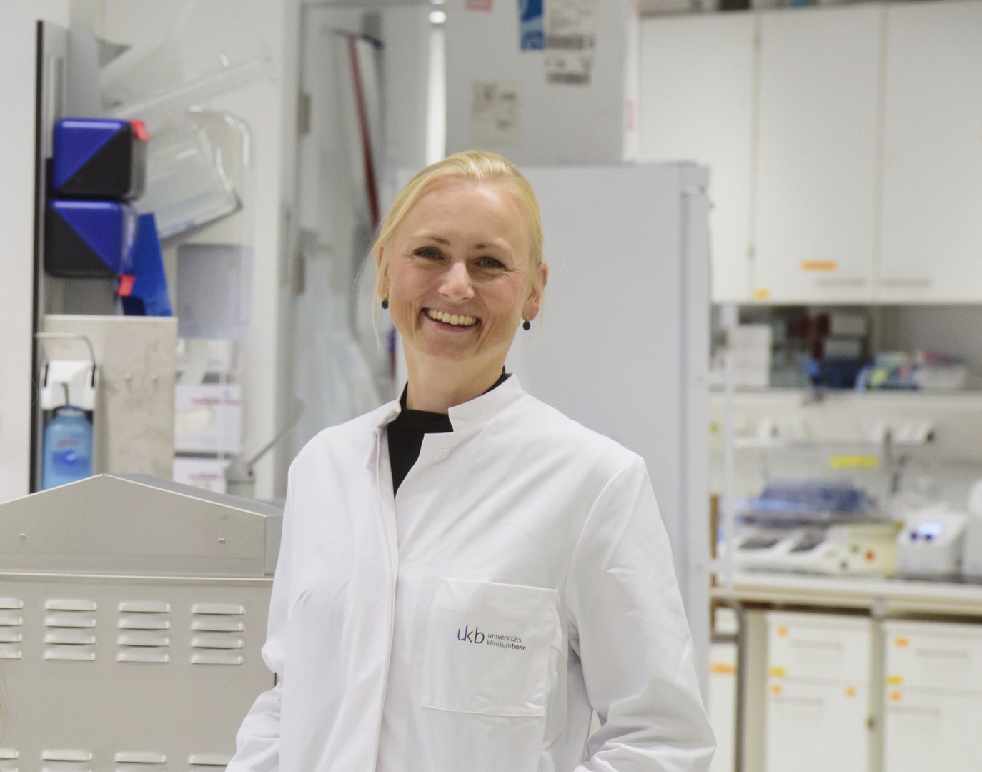 Prof. Dr. Dagmar Wachten in ihrem Labor.
